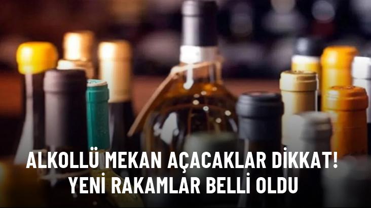 Yeni yılda geçerli olacak alkollü içki tesisi kurma bedelleri açıklandı