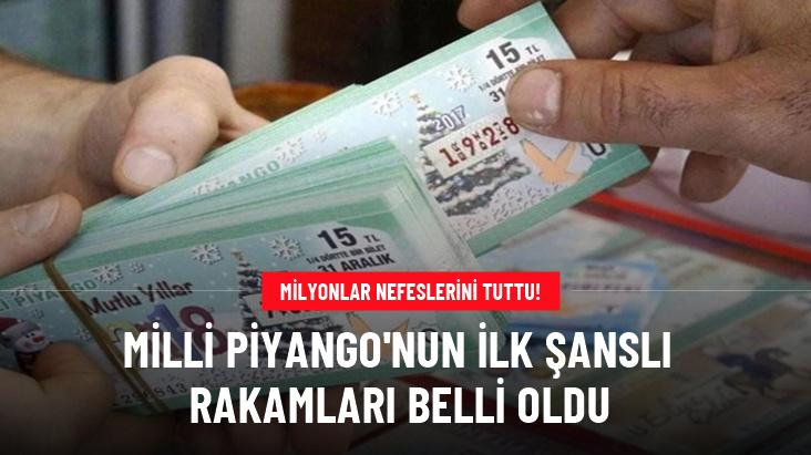 Milli Piyango'da 6 milyon ve 60 milyon liralık şanslı rakamlar belli oldu