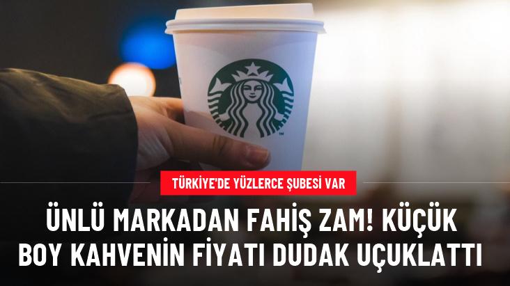 Ünlü kahve zinciri de yeni yılda zam furyasına ayak uydurdu