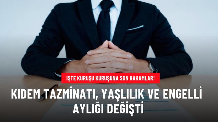 Kıdem tazminatı, bedelli askerlik, yaşlılık aylığı değişti