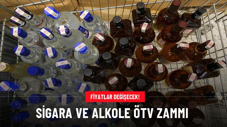 Sigara ve alkole ÖTV zammı