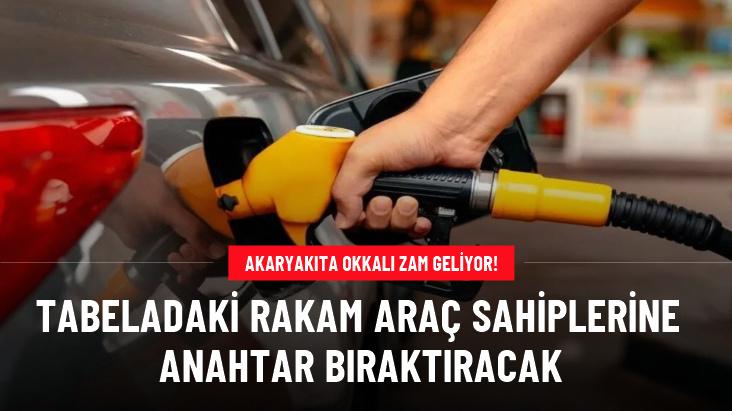 Benzine 1 lira 27 kuruş zam gelmesi bekleniyor