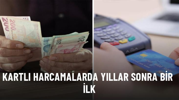 Kartlı harcamalarda son 4 yılın en düşük rakamı görüldü