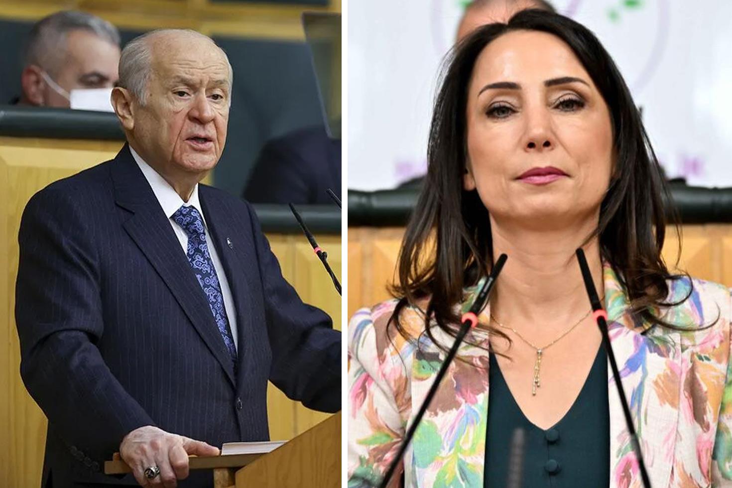 Bahçeli'den, Tülay Hatimoğulları'nın Her yer Gazze olur tehdidine yanıt
