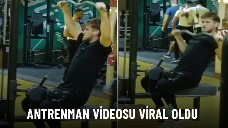 Antrenman videosu viral oldu