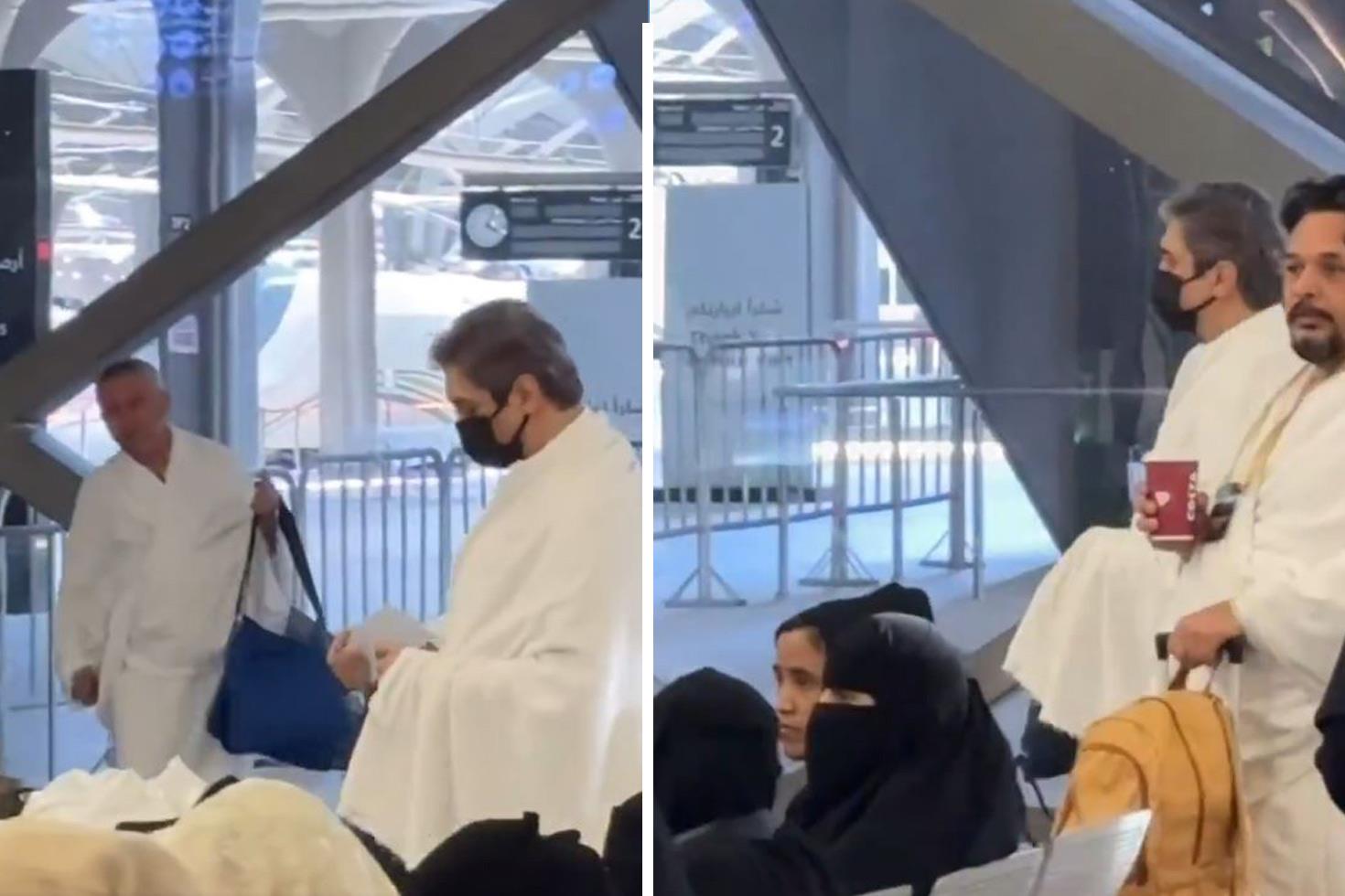 Polat Alemdar rolüyle tanınan Necati Şaşmaz Mekke'de görüntülendi