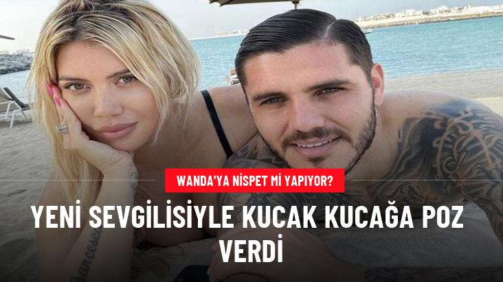 Yeni sevgilisiyle kucak kucağa poz verdi