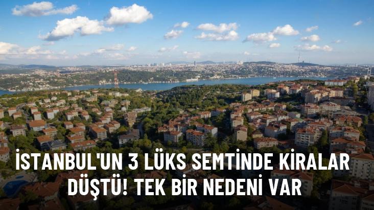 Deprem endişesi İstanbul'un 3 lüks semtindeki kiraları düşürdü