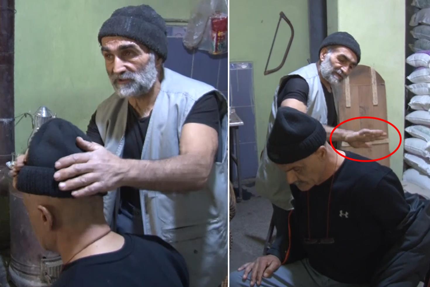 Siyonistlere kızan emekli öğretmen çeşitli hastalıklar için şaplak tedavisi geliştirdi
