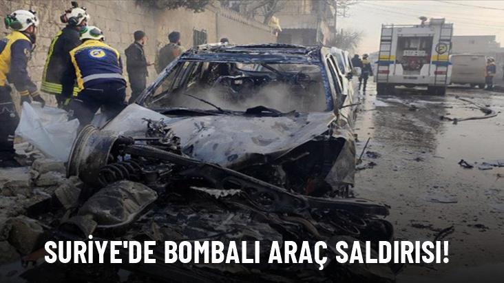 Suriye'de bombalı araç saldırısı: 4 kişi yaralandı