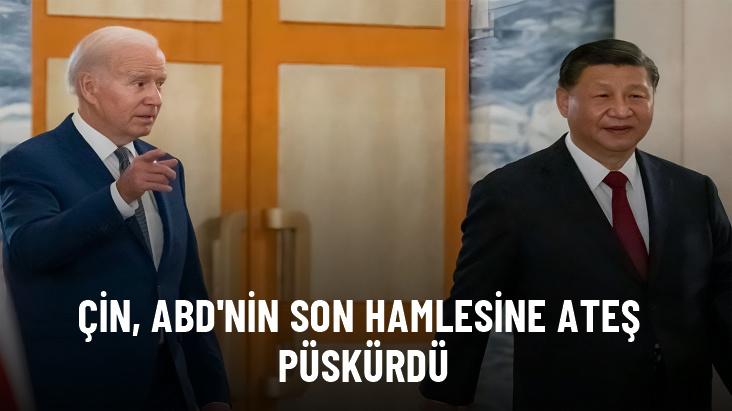 Çin, ABD'nin son hamlesine ateş püskürdü