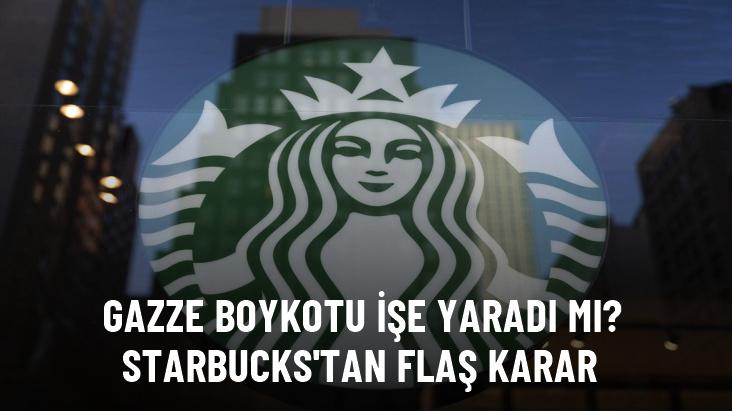 Gazze için yüz binlerce insanın boykot ettiği Starbucks'tan karar: İşten çıkarma yapacağız