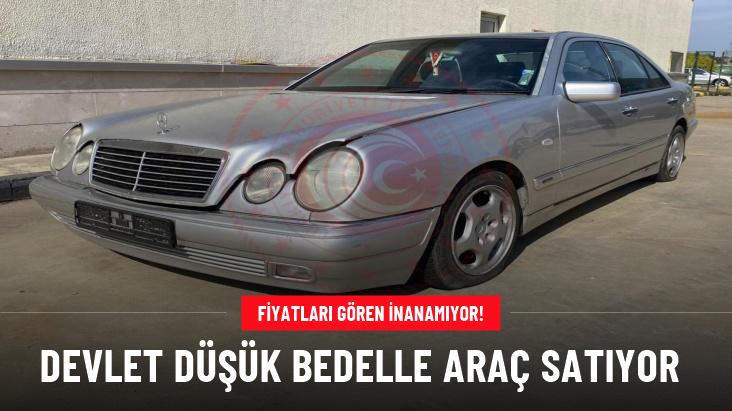 Devlet ihaleyle düşük bedelle araç satıyor