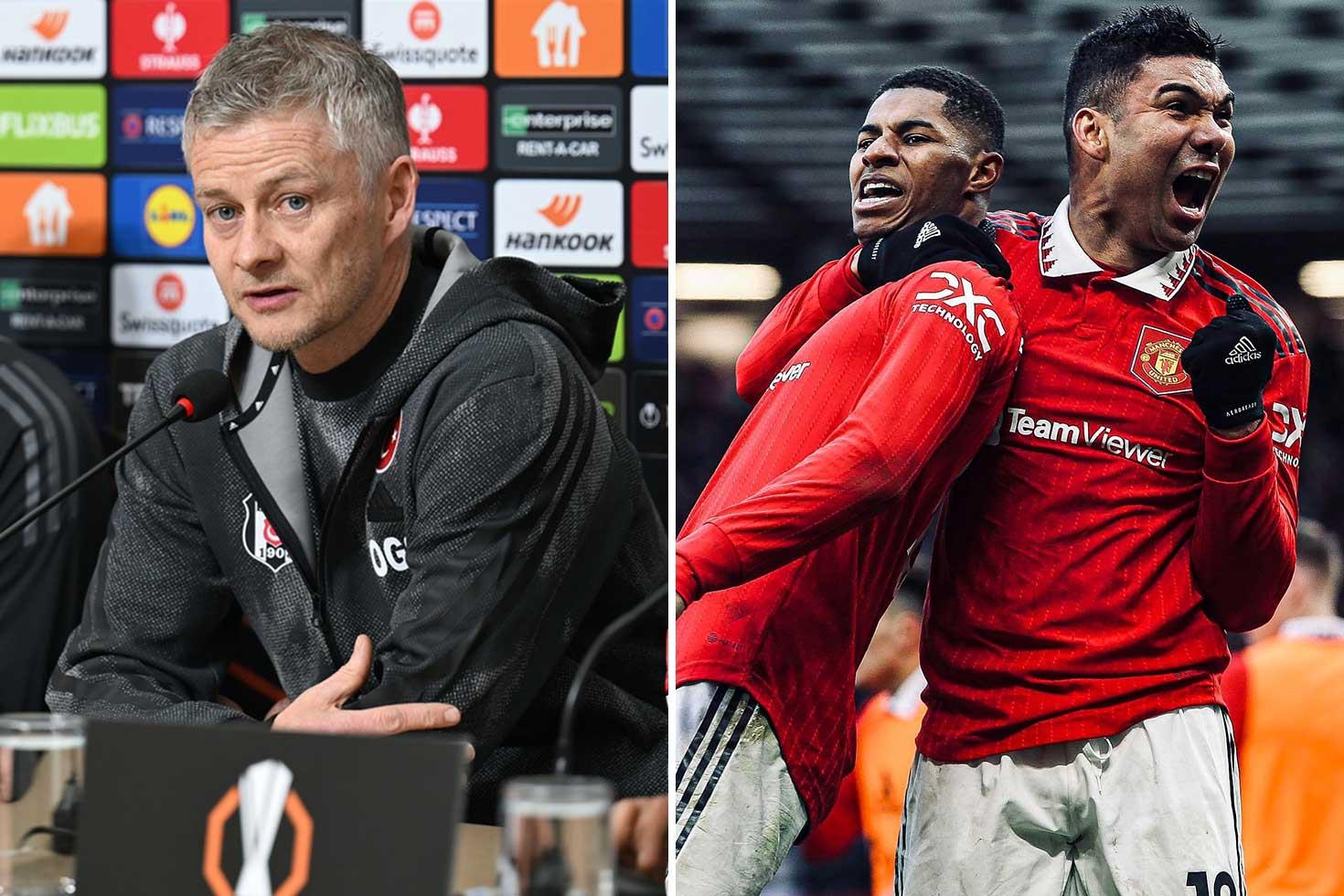 Beşiktaş'a getirecek mi? Solskjaer, Casemiro ve Rashford iddialarına noktayı koydu