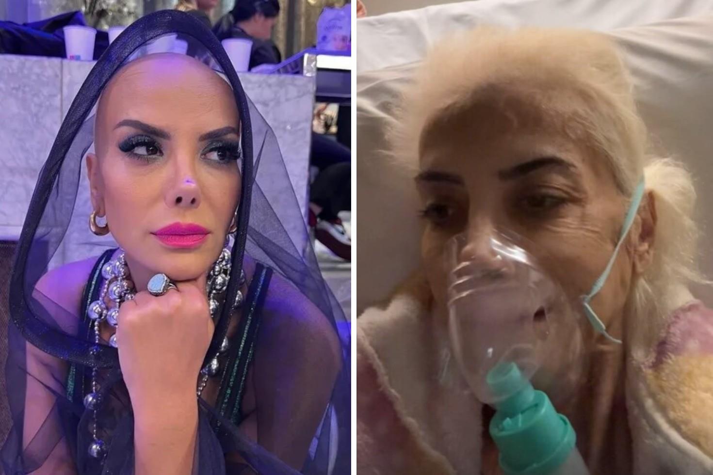 Kanser tedavisi gören Tanyeli'den solunum cihazıyla paylaşım