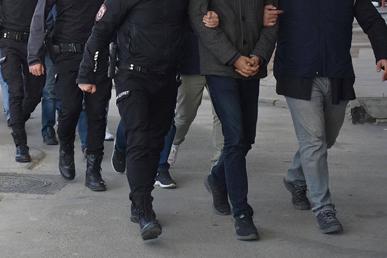 Başkentte izinsiz gösteri yapan 34 kişi gözaltına alındı