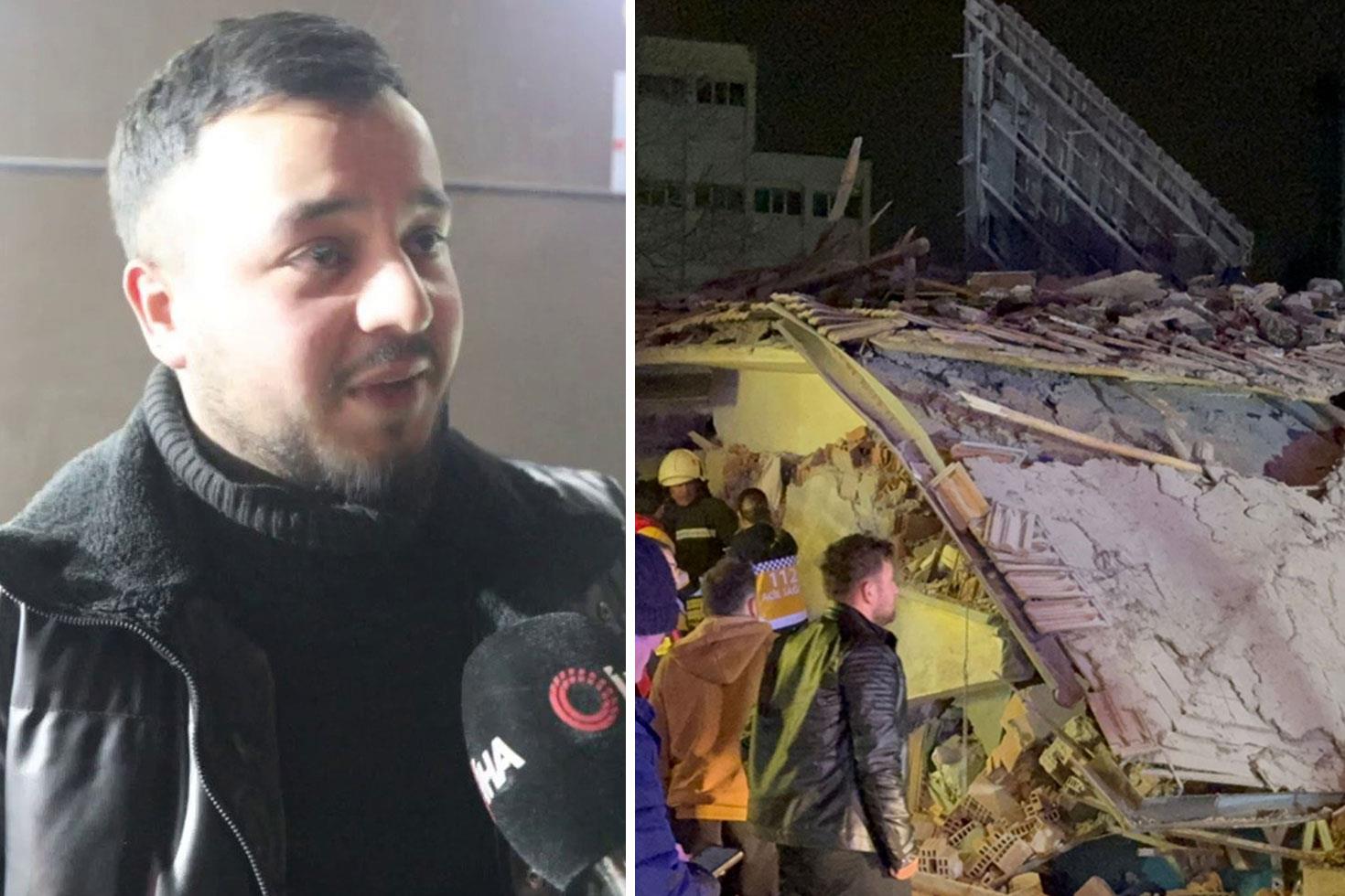 Facia adeta 'geliyorum' demiş! Çöken binadan kurtulanlardan dehşete düşüren sözler