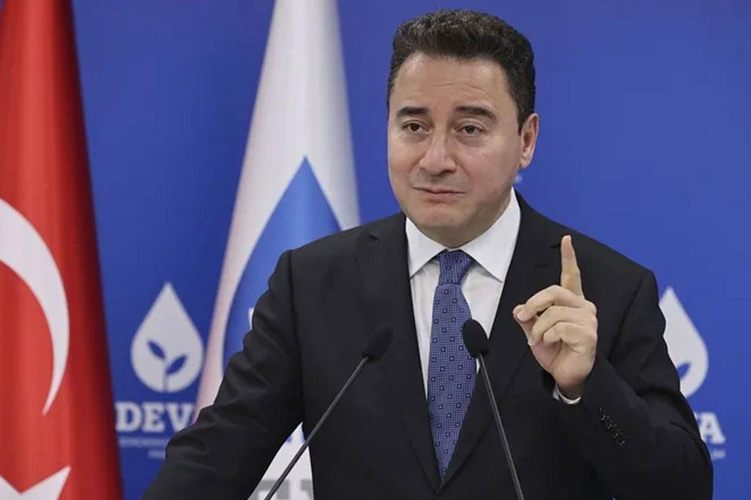 Ali Babacan, DEVA Partisi'nin Cumhurbaşkanı adayını şimdiden açıkladı