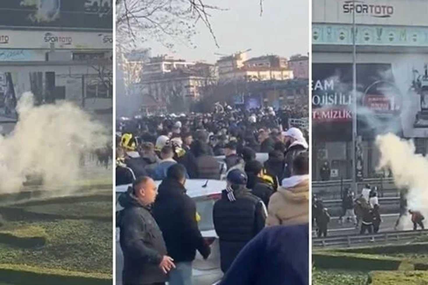Fenerbahçe-Göztepe maçına dakikalar kala Kadıköy bir anda karıştı