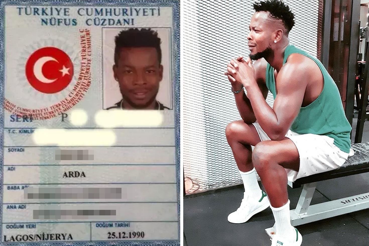 Nijeryalı futbolcu Arda adını alıp Türkiye'de milyonlarca liralık vurgun yaptı
