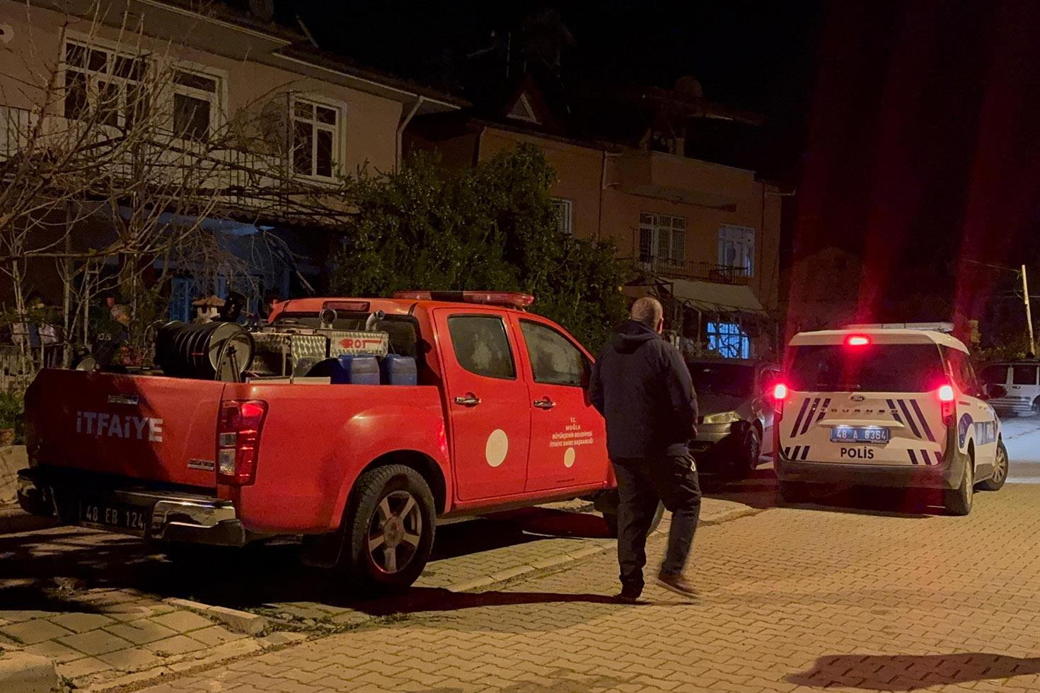 Fethiye'de sobadan sızan gazdan zehirlenen yaşlı çift hayatını kaybetti
