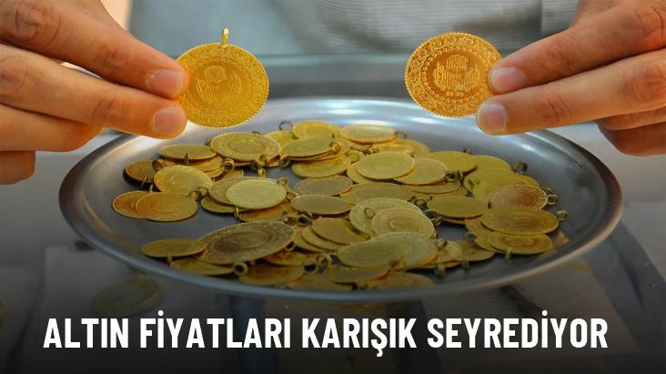 Altın fiyatları karışık seyrediyor