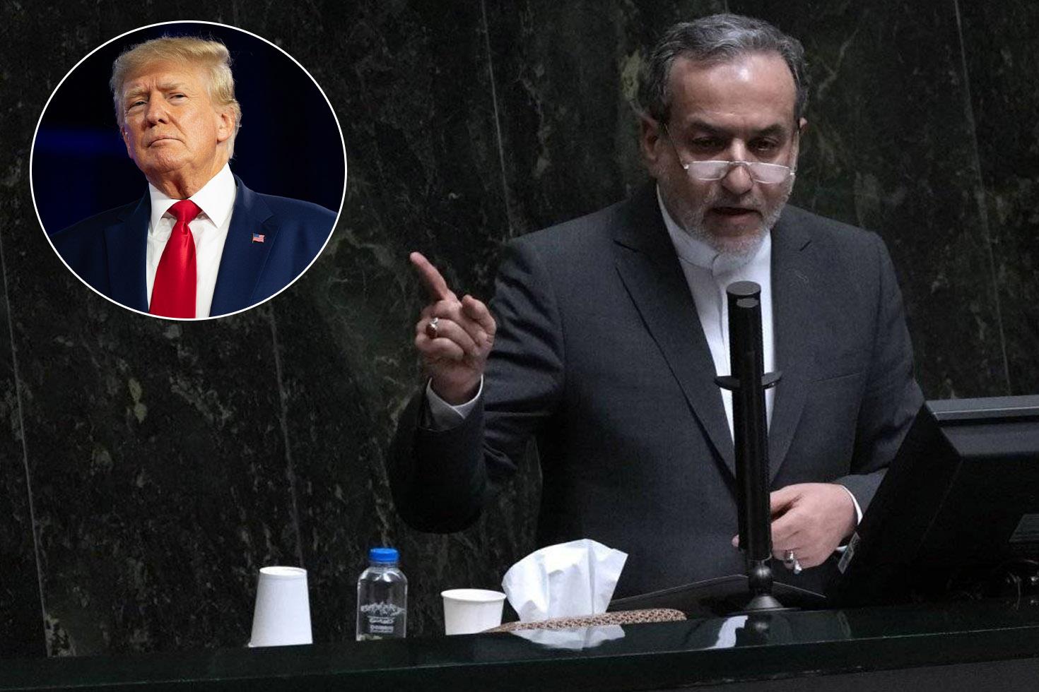 İran felaket olarak nitelendirdi! Trump'a Gazalı yanıt