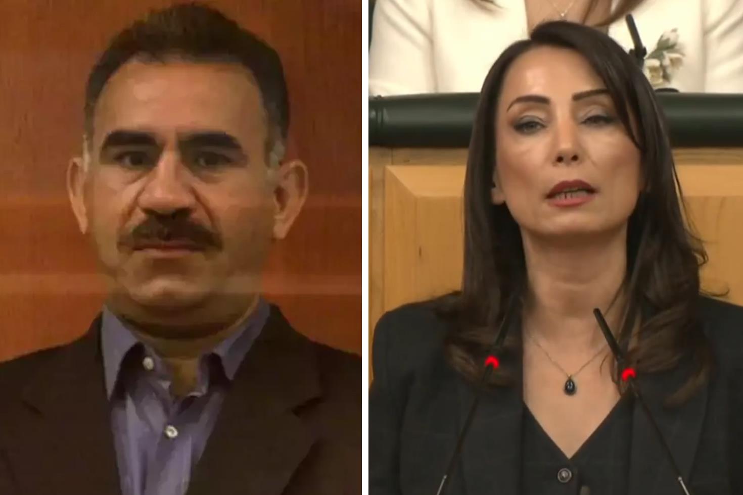 Tülay Hatimoğulları, Meclis'te Öcalan'ın mesajını paylaştı