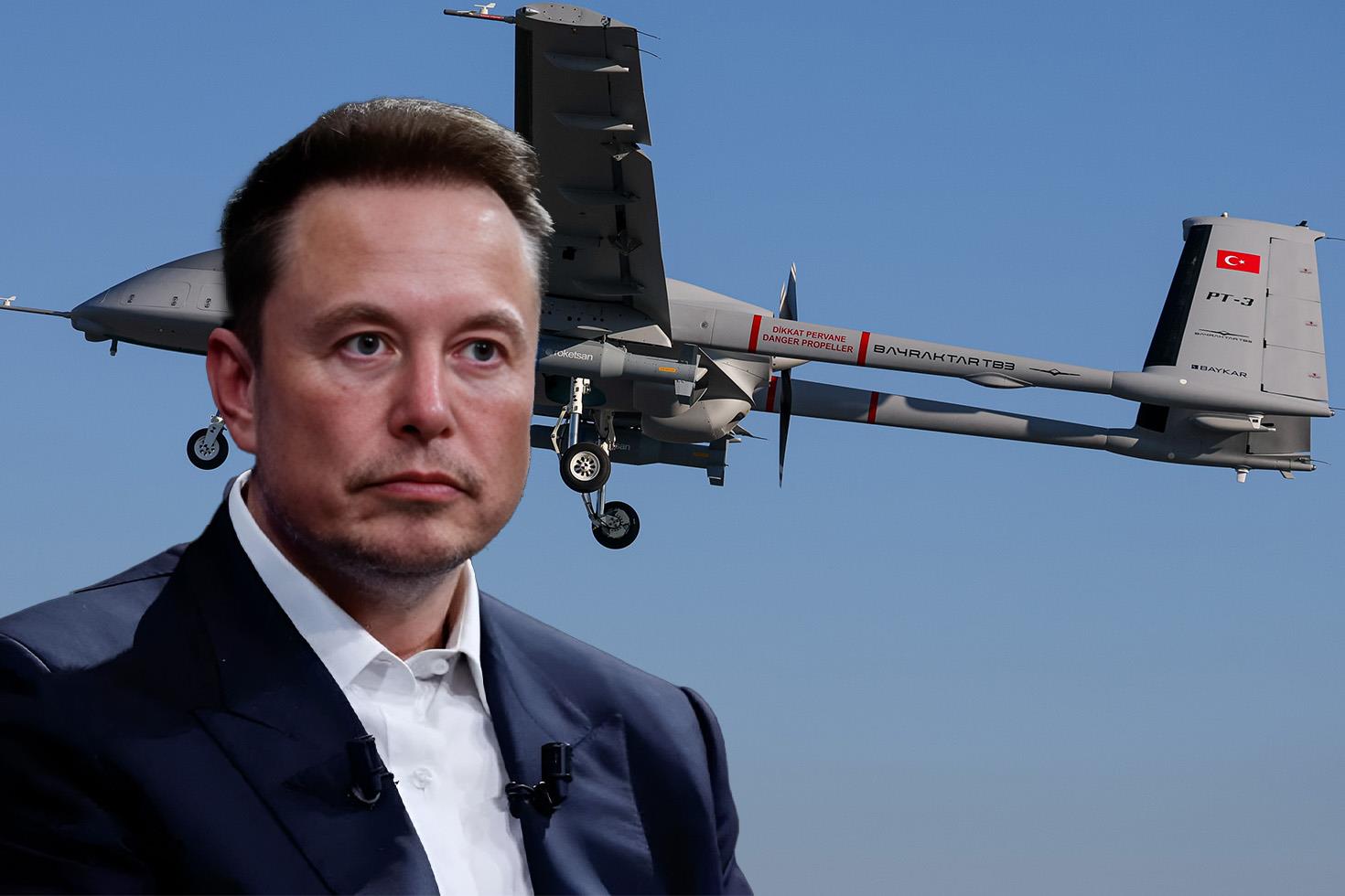 Türk SİHA'larını Elon Musk'a şikayet edip Cesur ol dediler