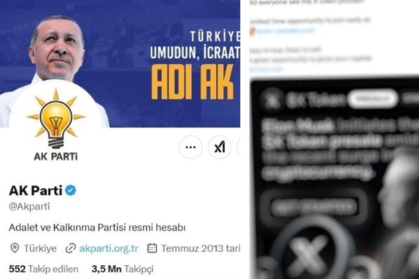 AK Parti'nin resmi hesabından dikkat çeken paylaşım