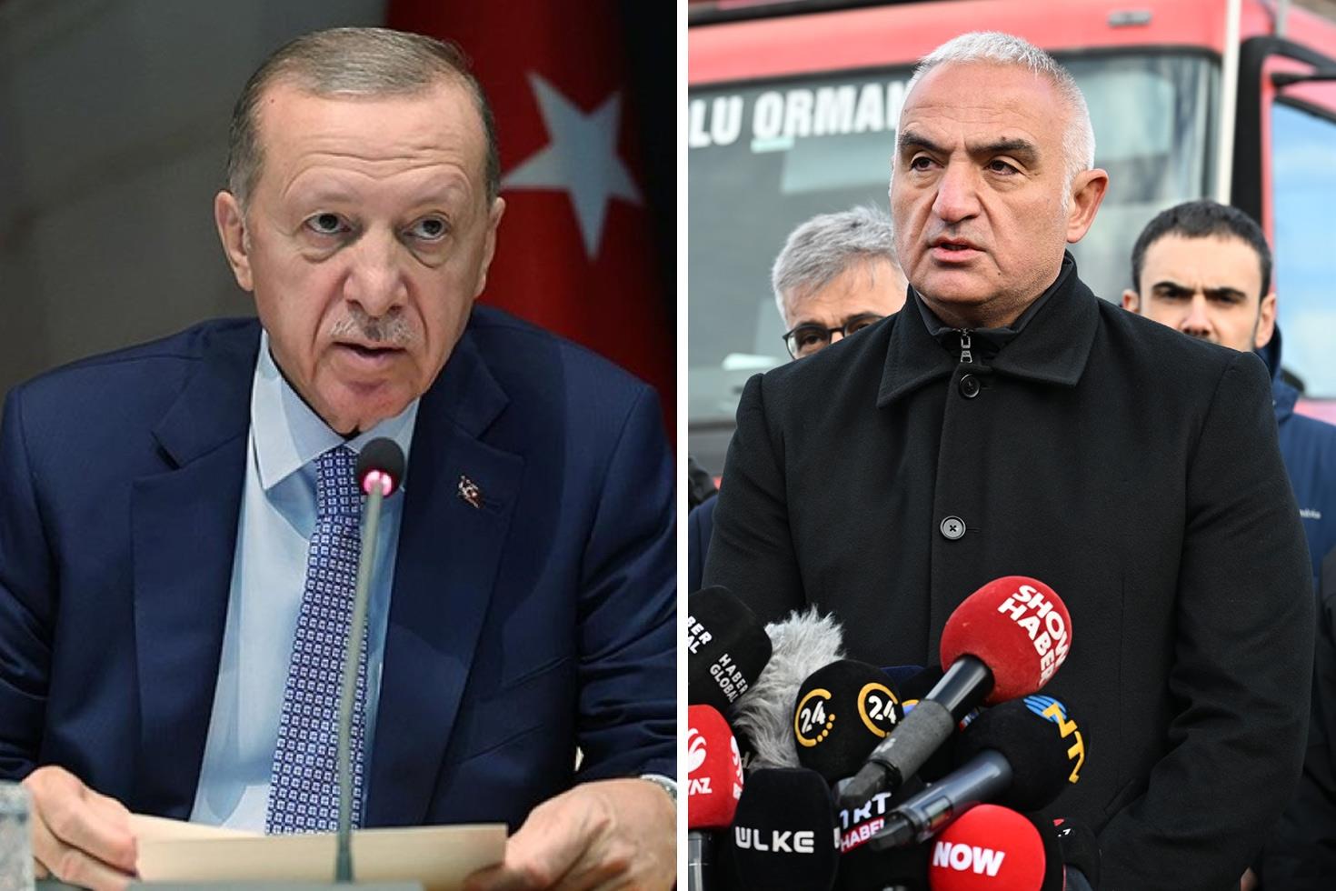 Erdoğan Arkadaşımız da olsa cezalandıracağız dedi, Bakan Ersoy'un dudaklarından tek cümle döküldü
