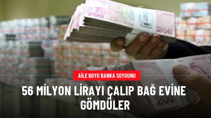 İzmir'de 56 milyon liralık soygun, çaldıkları parayı bağ evine gömdüler