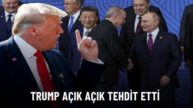 Trump BRICS ülkelerini yüzde 100 vergi artışıyla tehdit etti