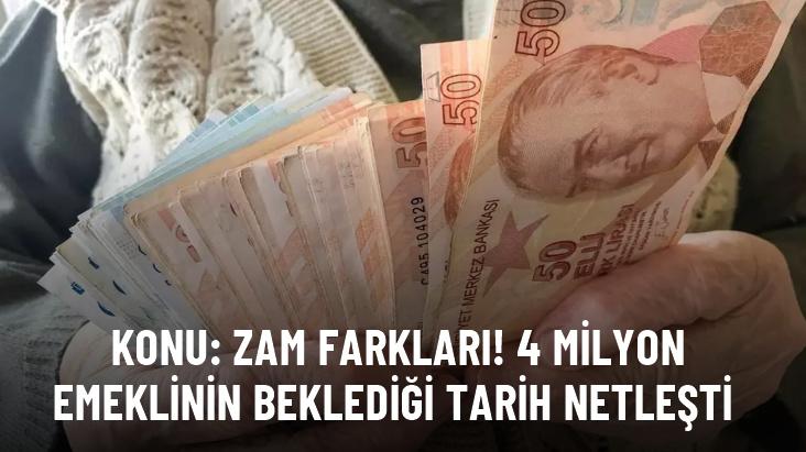 4 milyon emeklinin beklediği haber! Fark ödemelerinin hesaplara yatacağı tarih belli oldu