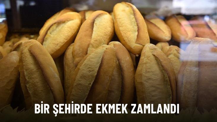 Erzincan'da Ekmeğe Zam Yapıldı