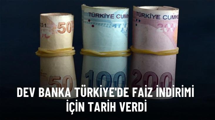 Citi Bank Türkiye'de faiz indirimi için tarih verdi