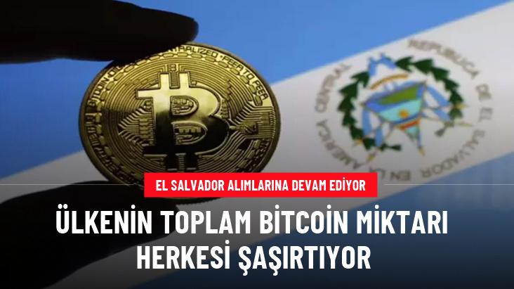 El Salvador Bitcoin alımlarına devam ediyor: Ülkenin toplam Bitcoin miktarı herkesi şaşırtıyor