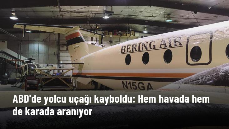 ABD'de yolcu uçağı kayboldu: Hem havada hem de karada aranıyor