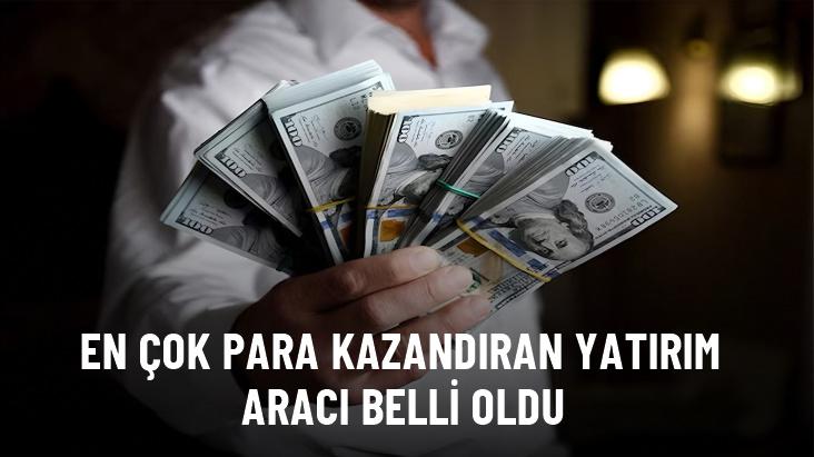 Aylık bazda en çok para kazandıran yatırım aracı belli oldu