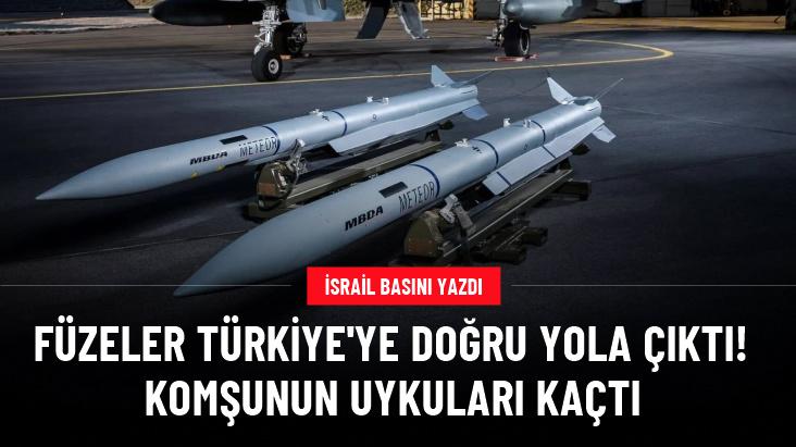 İsrail basını yazdı: Füzeler Türkiye'ye doğru yola çıktı, Atina alarma geçti