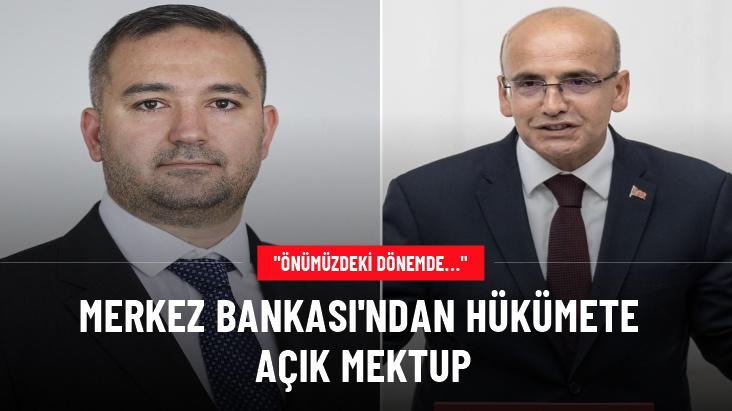 Merkez Bankası'ndan hükümete açık mektup