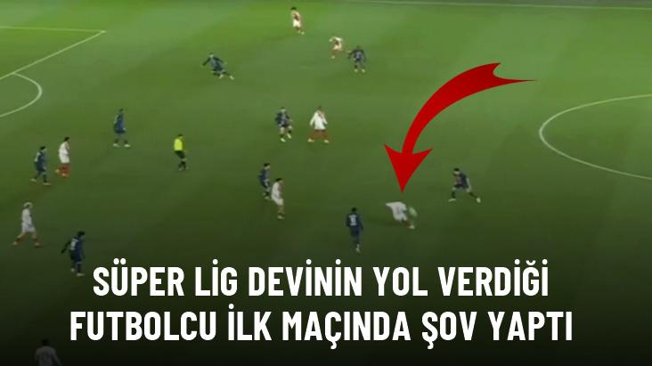 Süper Lig devinin yol verdiği futbolcu ilk maçında şov yaptı