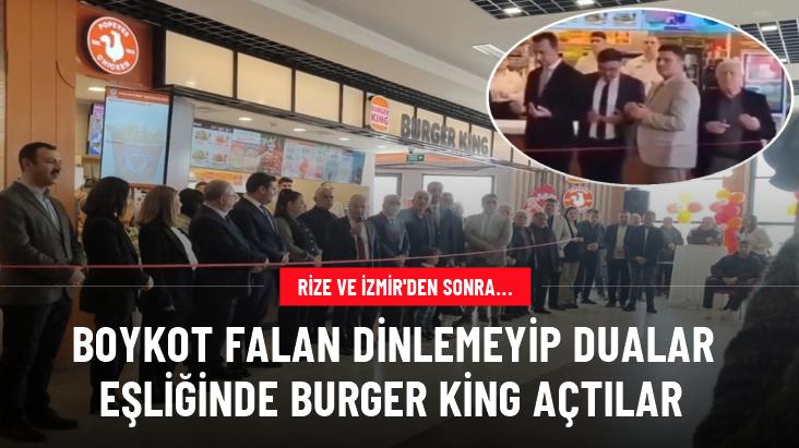 Afyonkarahisar'da tartışma yaratacak Burger King açılışı