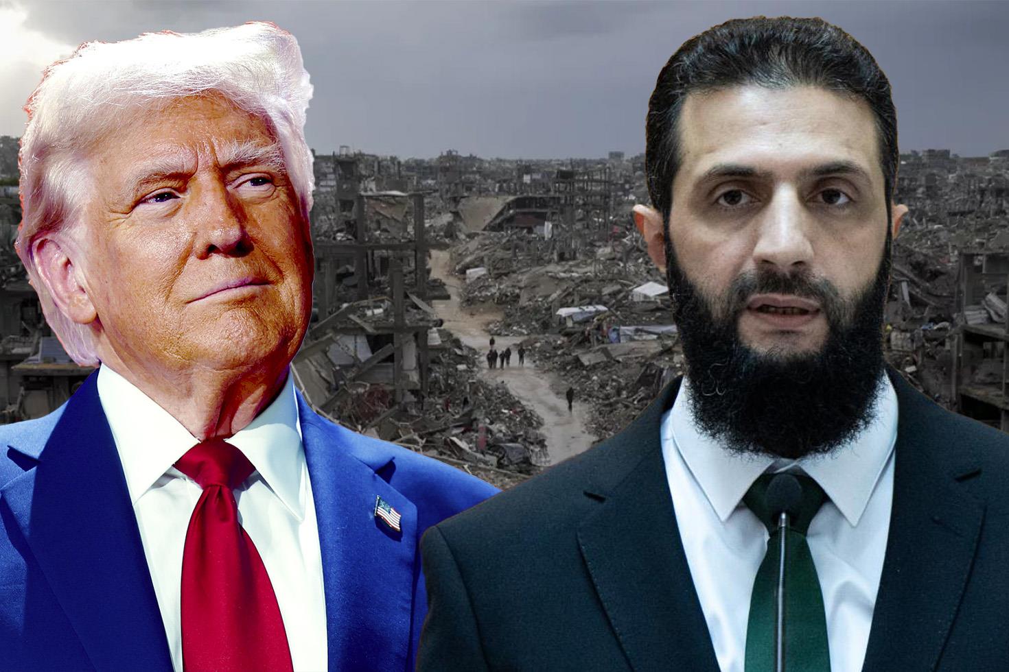 Suriye Cumhurbaşkanı Şara'dan Trump'a Gazze tepkisi