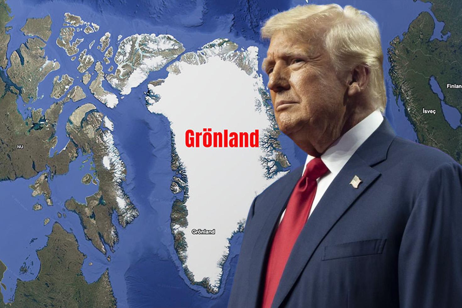 Trump'ın Grönland planına Danimarkalılardan yanıt! California'yı istediler
