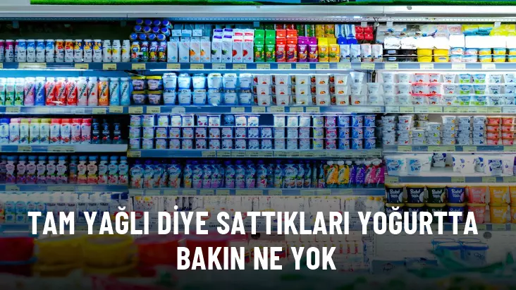 Gıdada yapılan hileler listesine bir yoğurt markası daha eklendi