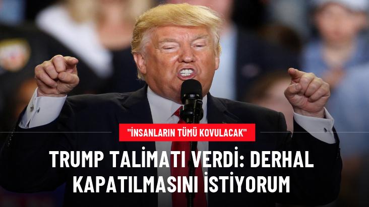 Trump: Eğitim Bakanlığı'nın derhal kapatılmasını istiyorum