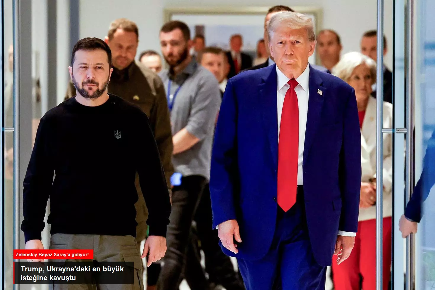 Trump: Zelenskiy anlaşmayı kabul etti, Beyaz Saray'a geliyor