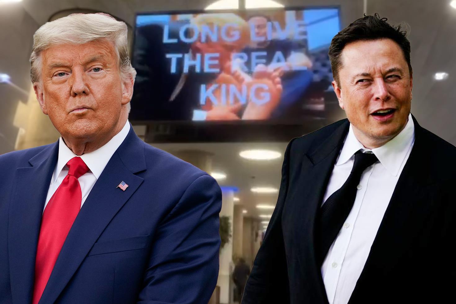 Bakanlık bilgisayarlarını hackleyip Trump'ın Musk'ın ayağını öptüğü videoyu gösterdiler