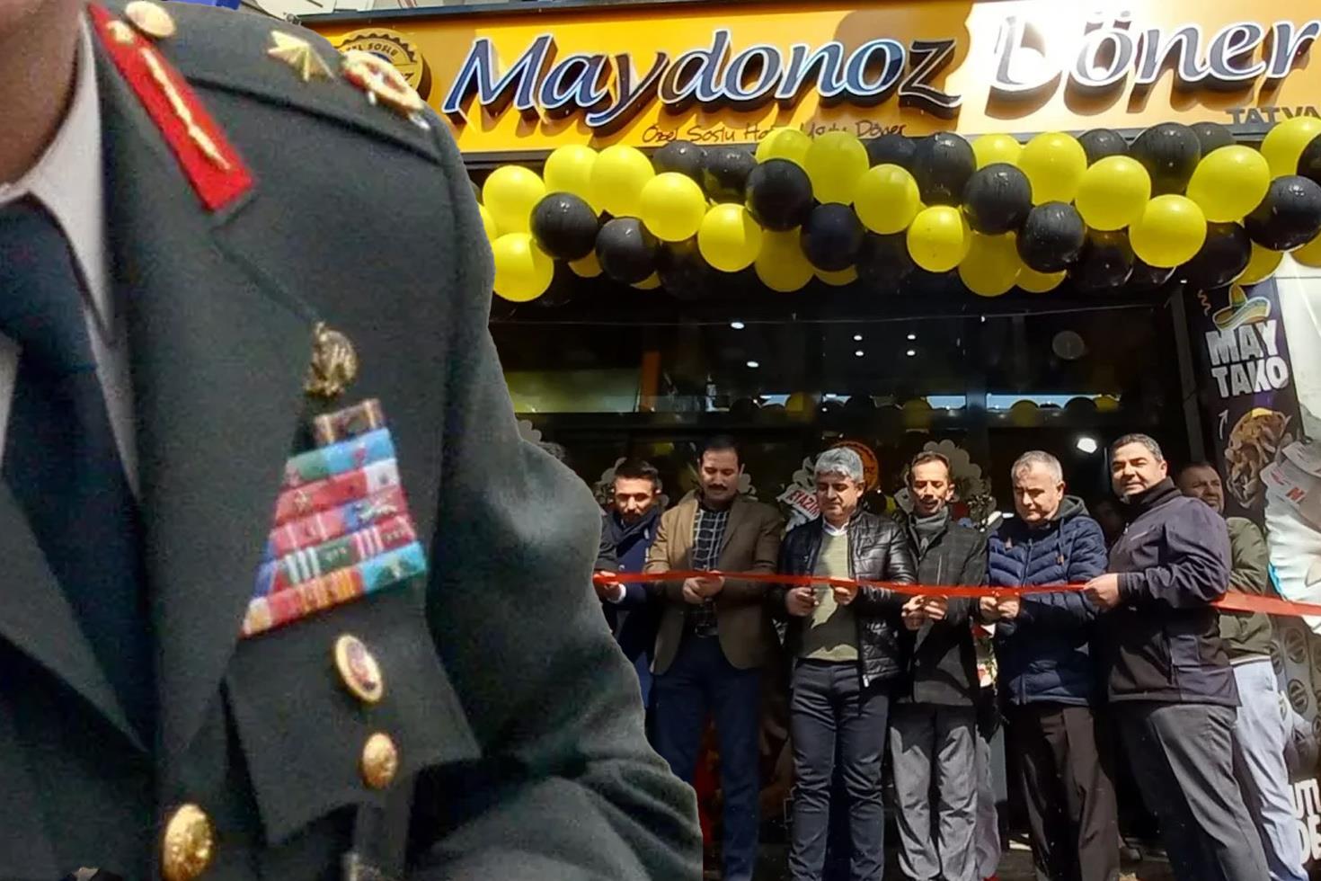 Maydonoz Döner'in Antalya şubesini darbeci bir yüzbaşı koordine etmiş